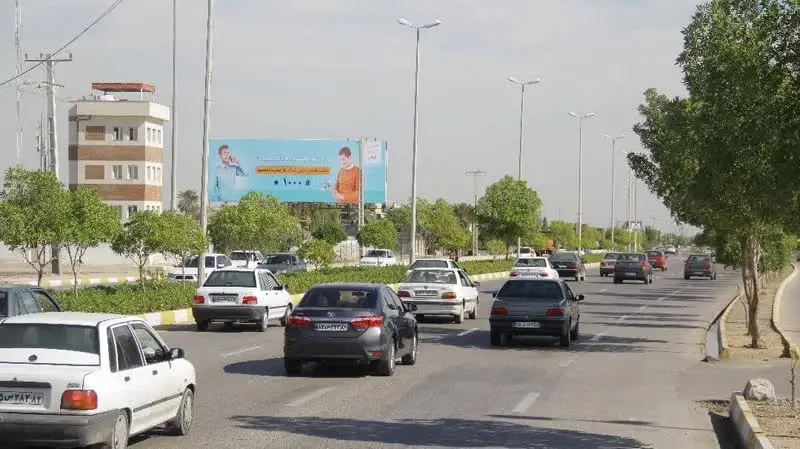 بیلبورد بلوار ساحلی بندرعباس کد BL84-00375