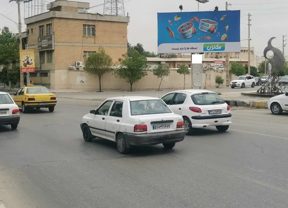 بیلبورد بلوار پاسداران شيراز کد BL63-00466