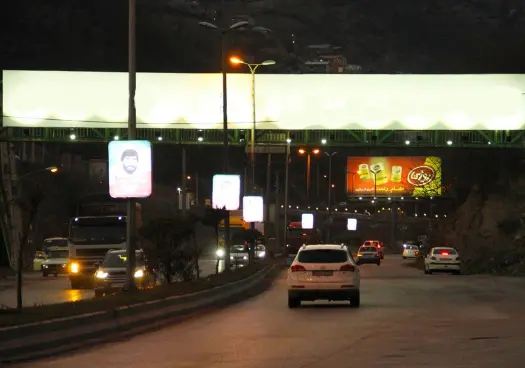 عرشه پل جاده فیروزکوه پل سفيد کد AP62-00755