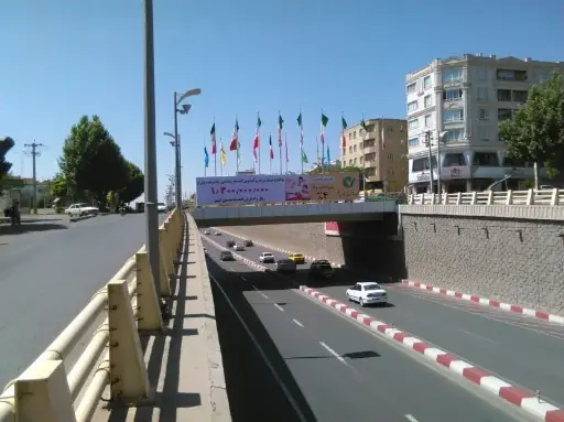 عرشه پل زیر گذر شالمان سنندج کد AP51-00741