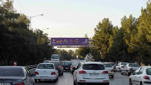 عرشه پل بزرگراه کلانتری مشهد کد AP12-00903