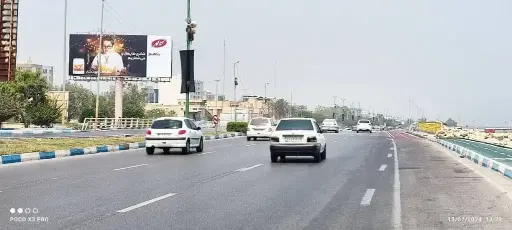 بیلبورد بلوار ساحلی بندرعباس کد BL84-00365